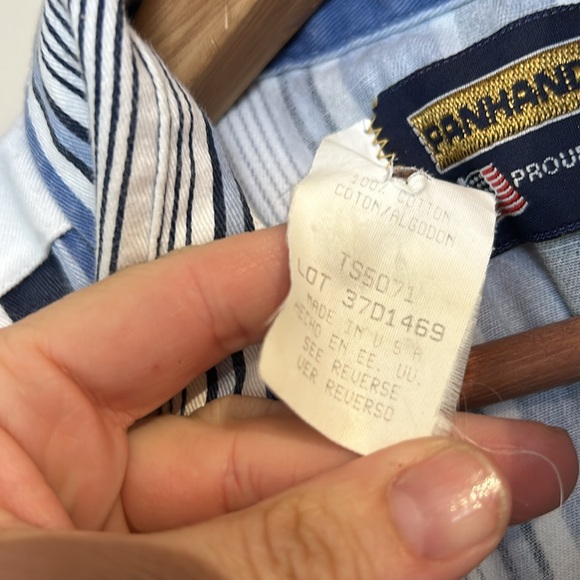 Panhandle Slim American Made Men’s Short Sleeve Button Up - Picture 5 of 6